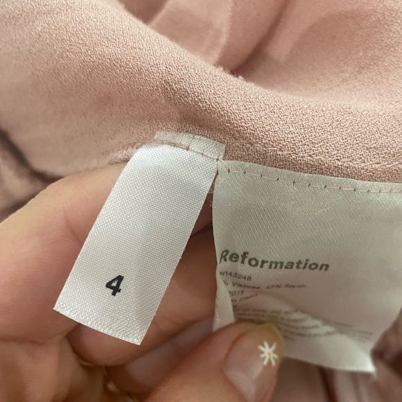 Reformation Blush Verbena Dress - Picture 11 of 11